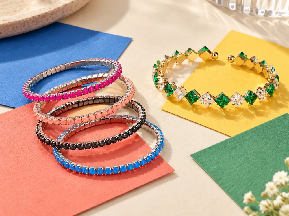 Team colors & events bracelet collection moodboard