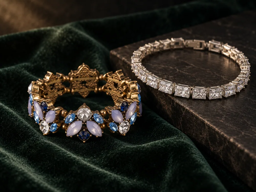 Prom & evening bracelet collection moodboard