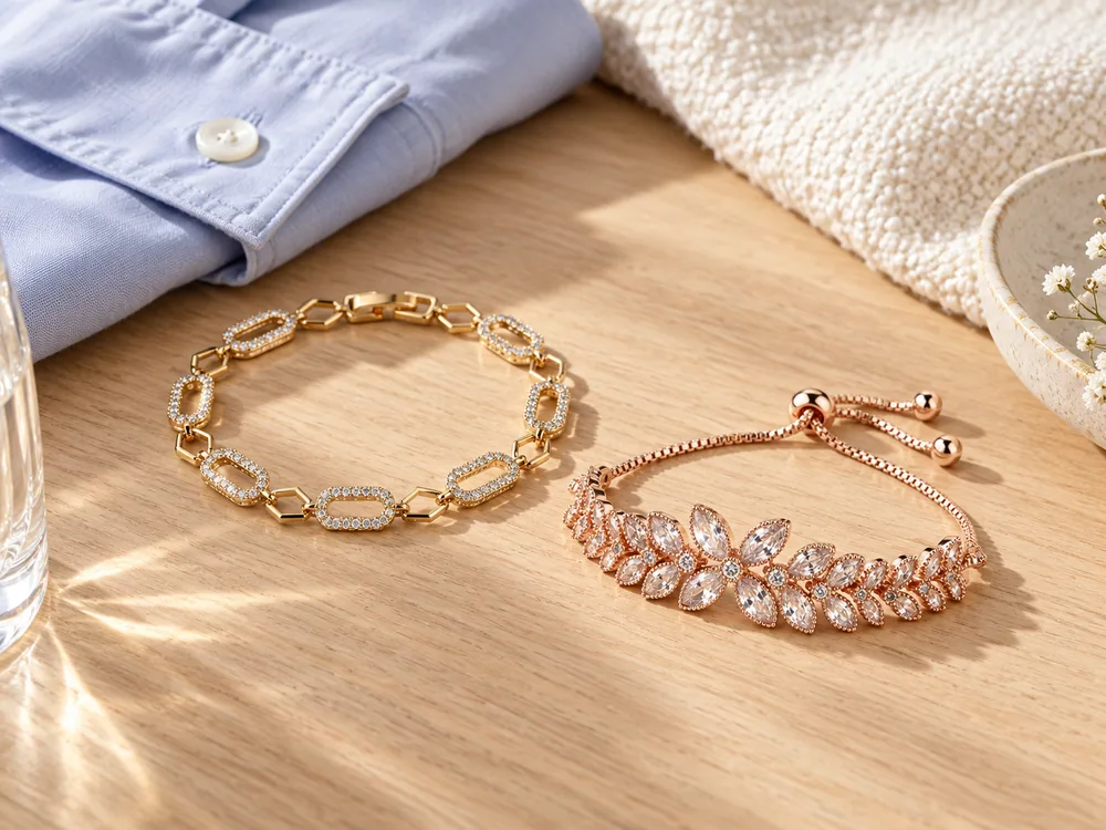 Everyday & stacking bracelet collection moodboard